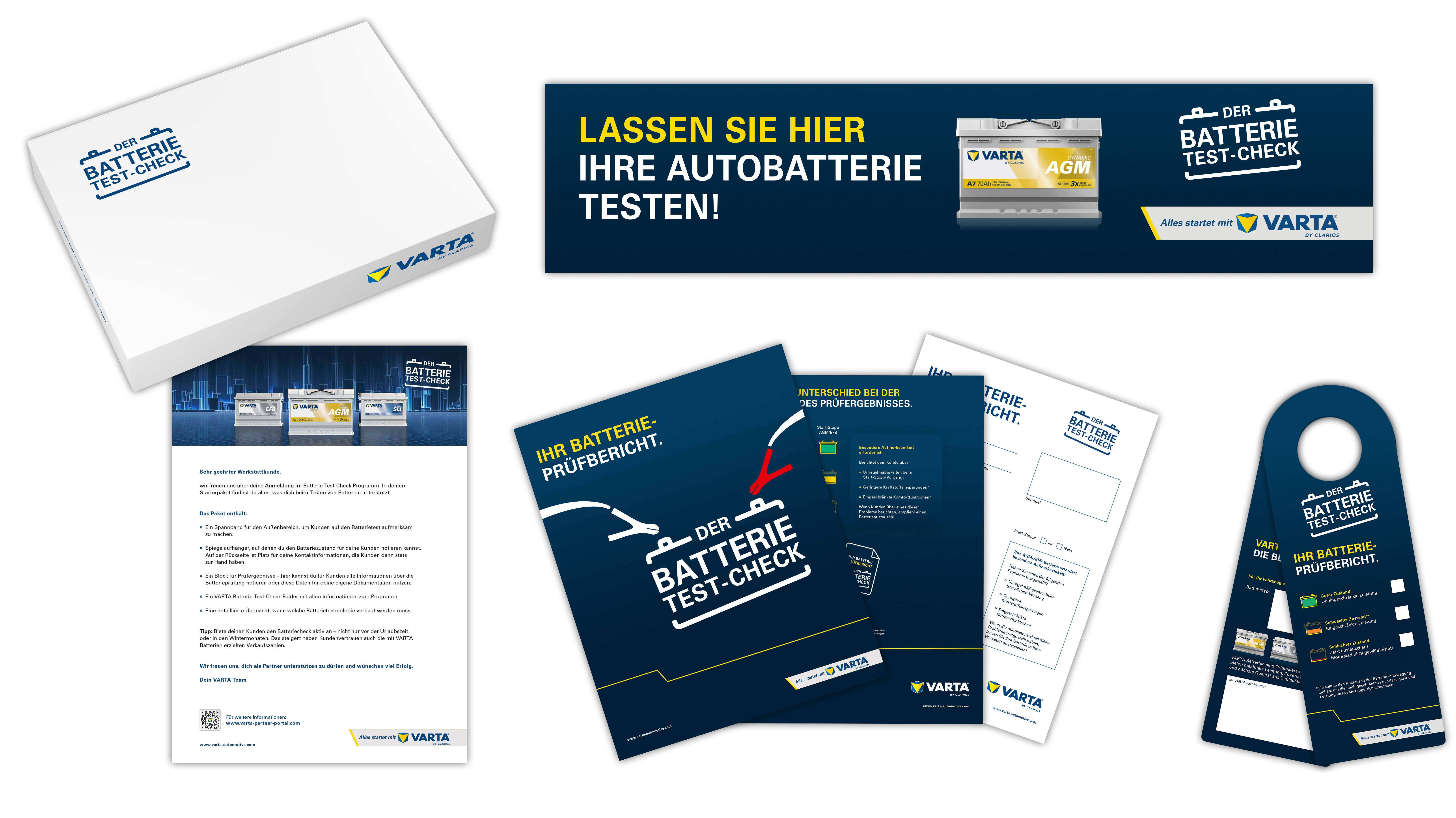 VARTA Batterie Mockup